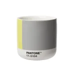 Pantone 17-5104 C21 Sarı - Gri  Cortado Mug + Hediye Kutusu