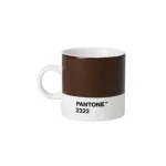 Pantone 2322 Kahverengi Porselen Espresso Fincanı
