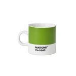 Pantone 15-0343 Yeşil Porselen Espresso Fincanı
