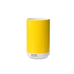 Pantone Yellow 012 Sarı Porselen Vazo + Hediye Kutusu