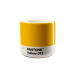 Pantone Yellow 012 Sarı Porselen Macchiato Mug