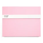 Pantone 13-2006 Açık Pembe Sert Kapaklı Çizgisiz Not Defteri ve Kalem