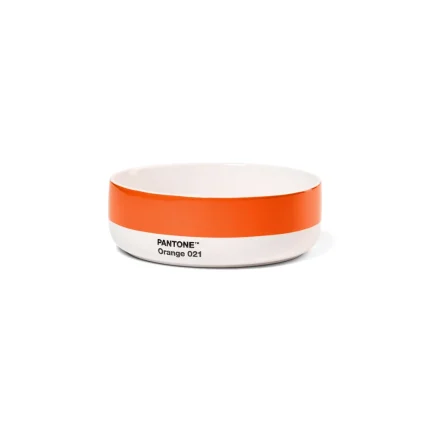Pantone Orange 021 Turuncu Porselen Kase