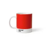 Pantone 2035 Kırmızı Porselen Kupa